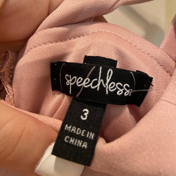 pink dress WORN ONCE - Picture 3 of 3